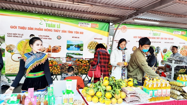 Yên Bái's agricultural and aquatic products introduced in Hà Nội